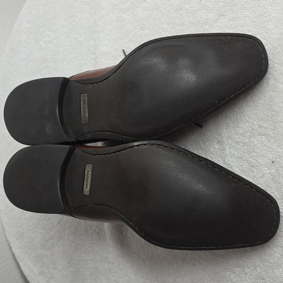 Magnanni Cognac Leather Apron Toe Derby\'s Men\'s Size 8.5 main image 8